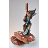西班牙小精靈牙刷座 y13996 立體雕塑.擺飾 立體擺飾系列-動物、人物系列